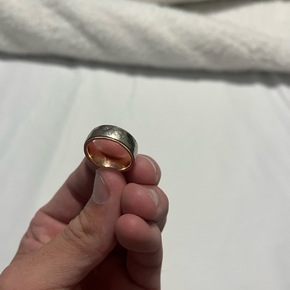 Men’s Bleu Royale wedding band size 7.5